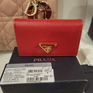 Prada card wallet